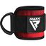 Ankle straps for cable machine – 1 pair, Size: One Size, Colour: Rot, 2 image
