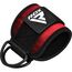 Ankle straps for cable machine – 1 pair, Size: One Size, Colour: Rot, 3 image