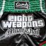 8 WEAPONS Muay Thai Shorts West Coast Green L, Taglia: L, Colore: Verde , 3 image