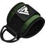 Ankle straps for cable machine – 1 pair, Size: One Size, Colour: Green, 4 image
