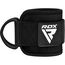 RDX A4 Black Ankle Straps – Sold as a Pair, Taglia: Taglia unica, Colore: Nero, 5 image
