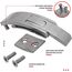 Gewichthebergürtel  Pro Leder 4L, Bekleidungsgrösse: M, Farbe: Braun, 3 image