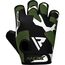 Gym Gloves Sumblimation F6 Black/Green-M, Size: M, Colour: Green, 6 image
