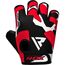 Gants de Musculation, Taille: S, Couleur: Rouge, 6 image