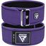 RDX RX1 Weightlifting Belt – Comfort and back support, Size: M, Colour: Violett, 3 image