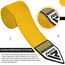 Bandes de Boxe RDX Hand Wraps Pro 2.5m Jaunes, 5 image
