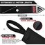 Fasce RDX Hand Wraps Pro 2.5m Nere, Colore: Nero, Lunghezza: 2.5m, 3 image