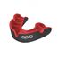 OPRO Silver Mundschutz Erwachsene Schwarz/Rot, Bekleidungsgrösse: One Size, Farbe: Schwarz
