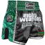 8 WEAPONS Muay Thai Shorts West Coast Green XL, Size: XL, Colour: Green