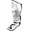 8 WEAPONS Shin Guards - Sak Yant Tigers white XL, Size: XL, Colour: Weiss, 14 image