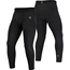 Pantalon de Compression T15, Taille: L, Couleur: Noir, 2 image