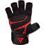 Gym Glove Micro Red/Black Plus-M, Size: M, Colour: Schwarz, 3 image