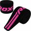 Gym Knee Wrap, Size: One Size, Colour: Pink, 2 image