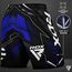 Shorts MMA IMMAF, Taille: L, Couleur: Bleu, 4 image