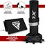 Free Standing Punch Bag F6+ Bag Mitts, Colour: Schwarz, Length: 1.8m, 7 image