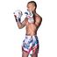 Short de Muay Thaï 8 WEAPONS Shift blanc-bleu-rouge XXL, Taille: 2XL, Couleur: Blanc, 6 image