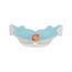 Shock Doctor Gel Max Power Mouthguard Trans Blue Adult, Size: One Size, Colour: Bleu Neon