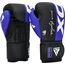 Boxing Gloves Rex F4 – Blue/Black-10OZ, Colour: Blue, OZ: 10oz