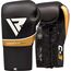 Gants de Boxe C3 Professionnel, Couleur: Noir, OZ: 8oz