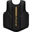 Chest Guard F6 Matte Golden-L/XL, Colour: Schwarz, Size: L-XL