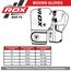 RDX F6 Kids Boxing Gloves – Comfort and protection for children, Colour: Weiss, OZ: 8oz, 2 image