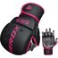 RDX MMA Sparring Gloves Shooter F6 KARA, Colour: Schwarz, Size: XS-S, 4 image