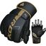 Grappling Gloves F6 Matte Golden-L, Size: L, Colour: Schwarz, 7 image