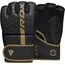 Grappling Gloves F6 Matte Golden-M, Taglia: M, Colore: Nero