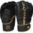 Grappling Gloves F6 Matte Golden-M, Taglia: M, Colore: Nero, 7 image