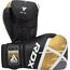 RDX Gants de Boxe F7 Ego Noir-Or 14 oz, Couleur: Or, OZ: 14oz, 4 image