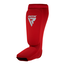 Hosiery Shin Instep Foam Red/White-S, Taglia: S, Colore: Rosso , 4 image