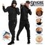Tenue de Sudation H2 Pour la Perte de Poids, Taille: S, Couleur: Noir, 2 image