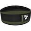 Ceinture de Musculation RDX RX3 Eva Curve Kaki – XL, Taille: XL, Couleur: Vert, 3 image