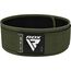 RDX RX1 Weightlifting Belt – Comfort and back support, Taglia: L, Colore: Verde 