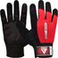 Gym Gloves W1 – Full Finger, Size: M, Colour: Rot