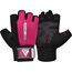 Gym Gloves W1 – Half Finger, Size: M, Colour: Rosa, 2 image