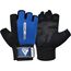 Gym Gloves W1 – Half Finger, Taglia: S, Colore: Blu , 4 image