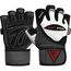 Gym Glove Leather, Colour: Weiss, Size: XL