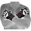 Gym Glove Leather, Colour: Weiss, Size: XL, 6 image
