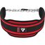 Ceinture pour Dips lestés, Taille: Taille unique, Couleur: Rouge