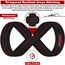 RDX Gym Lifting Cotton Straps, Taglia: L, Colore: Rosso , 3 image