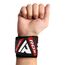 Gym Wrist Wrap W4, Taglia: S, Colore: Rosso 