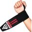 RDX Wrist Support Wraps for Weight Lifting, Taglia: Taglia unica, Colore: Rosso , 5 image