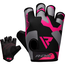 Gym Gloves Sumblimation F6 Pink-L, Size: L, Colour: Rosa, 5 image