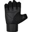 Gym Weight Lifting Gloves W3 with EVA padding, Taglia: L, Colore: Nero, 6 image