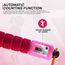Skipping Rope Kids Plastic Abs Pink-10Ft (17590), Colour: Rosa, Length: 3.10m, 8 image
