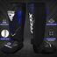 Neoprene Shin Instep Guards RDX IMMAF – Blue/Black – L, Size: L, Colour: Blue, 6 image