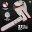 Boxhandschuhe RDX F7 Ego – Weiss/Rot – 10oz, Farbe: Rot, OZ: 10oz, 6 image