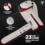 Boxhandschuhe RDX F7 Ego – Weiss/Rot – 14oz, Farbe: Rot, OZ: 14oz, 6 image