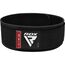 RDX RX1 Weightlifting Belt – Comfort and back support, Taglia: L, Colore: Nero